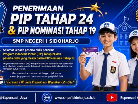 DAFTAR PENERIMA PIP TAHAP 24 DAN PENERIMA NOMINASI PIP TAHAP