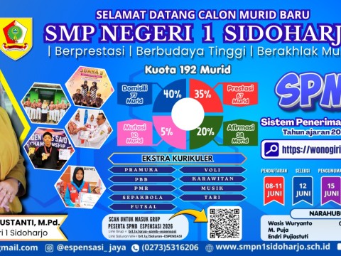 ESPENSASI SUKSES GELAR SPMB TAHUN AJARAN 2026/2027